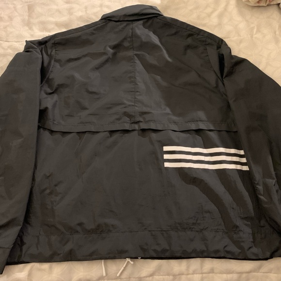Adidas Women’s SP Black Windbreaker Jacket - Picture 2 of 4